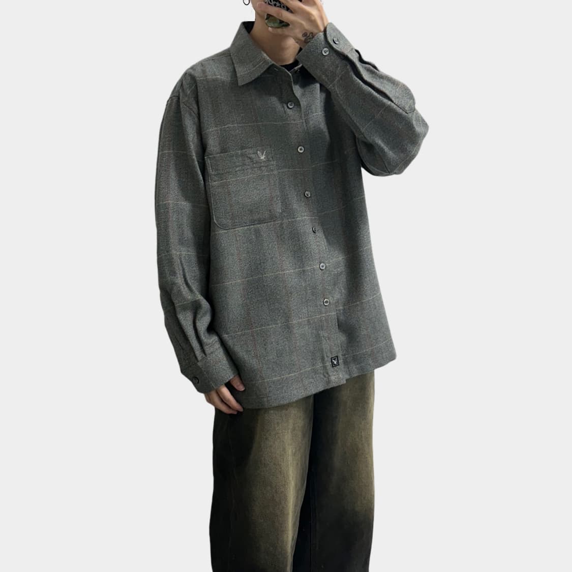 LYLE & SCOTT 라일앤스콧 체크 남방 셔츠 일본빈티지 상품이미지2