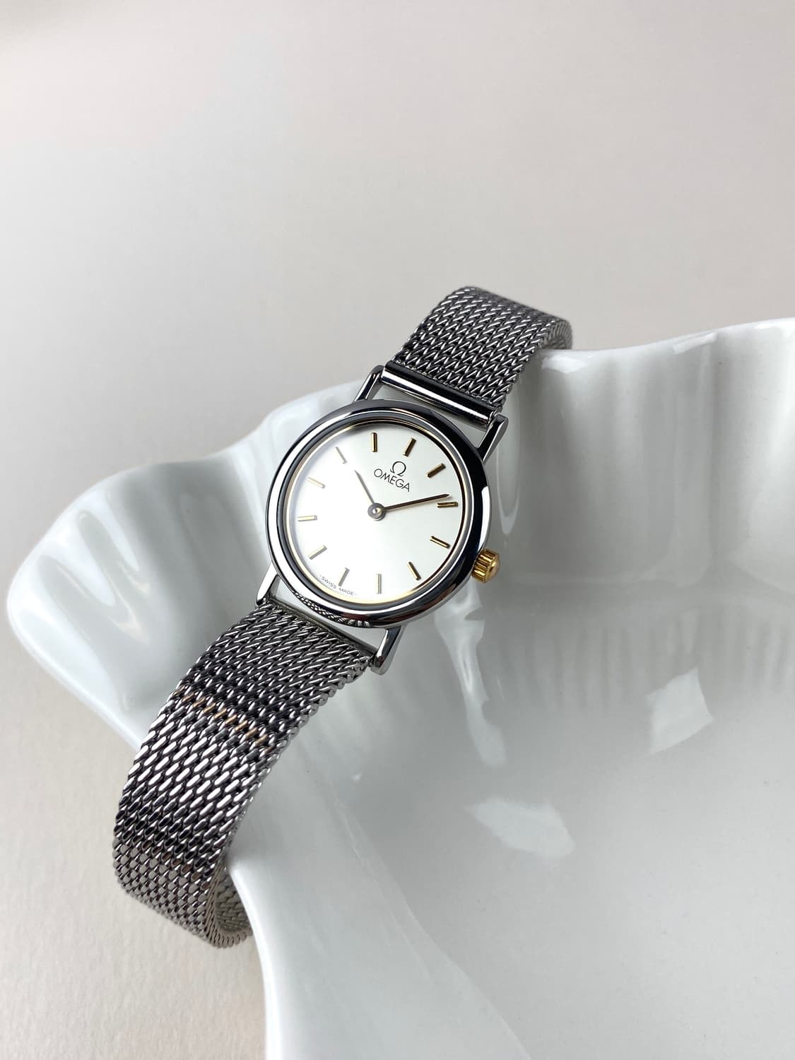 OMEGA Lady De Ville round watch 상품이미지4
