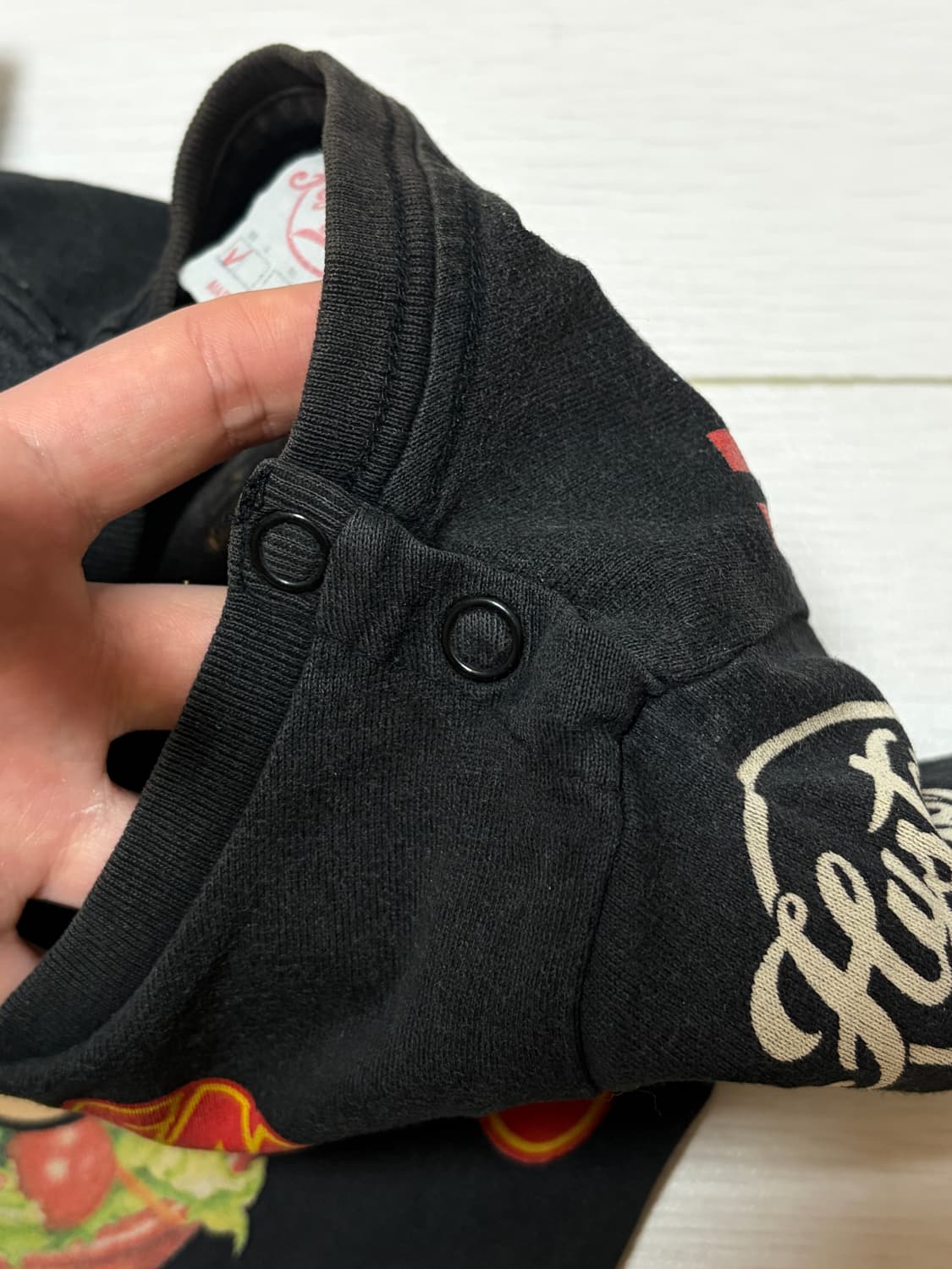 히스테릭 글래머 미니 딱붙 크롭 반팔티 상품이미지3