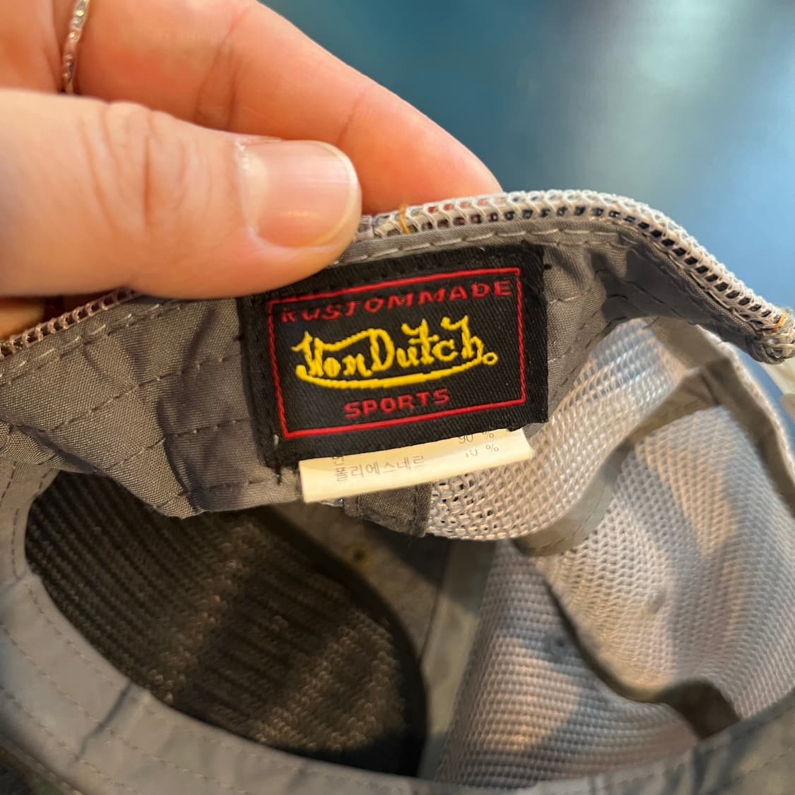 본더치 카모 볼캡 모자  상품이미지4