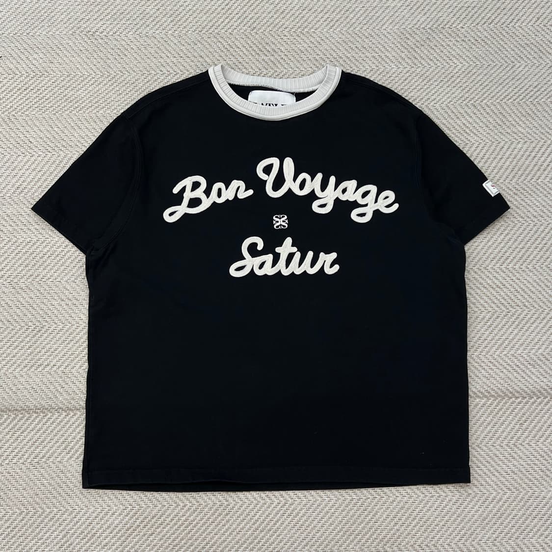 세터 레터링 링거 반팔티 r3026 상품이미지1