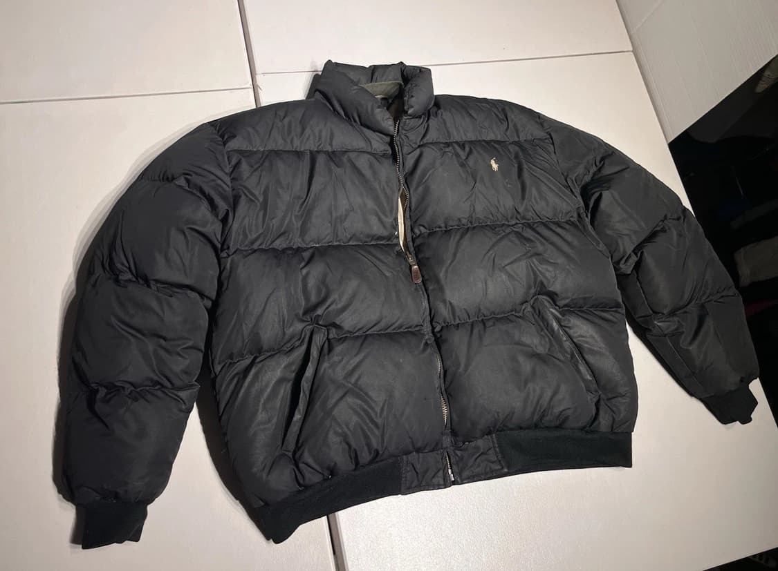 폴로 랄프로렌 패딩 점퍼 블랙 상품이미지1