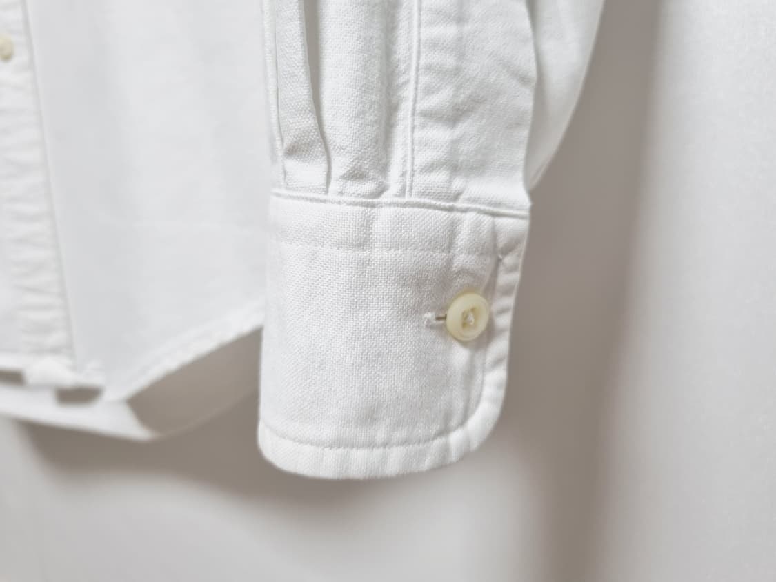 남성 폴로 화이트 흰색 옥스퍼드 멀티포니 긴팔 남방 셔츠 옥스포드 상품이미지5