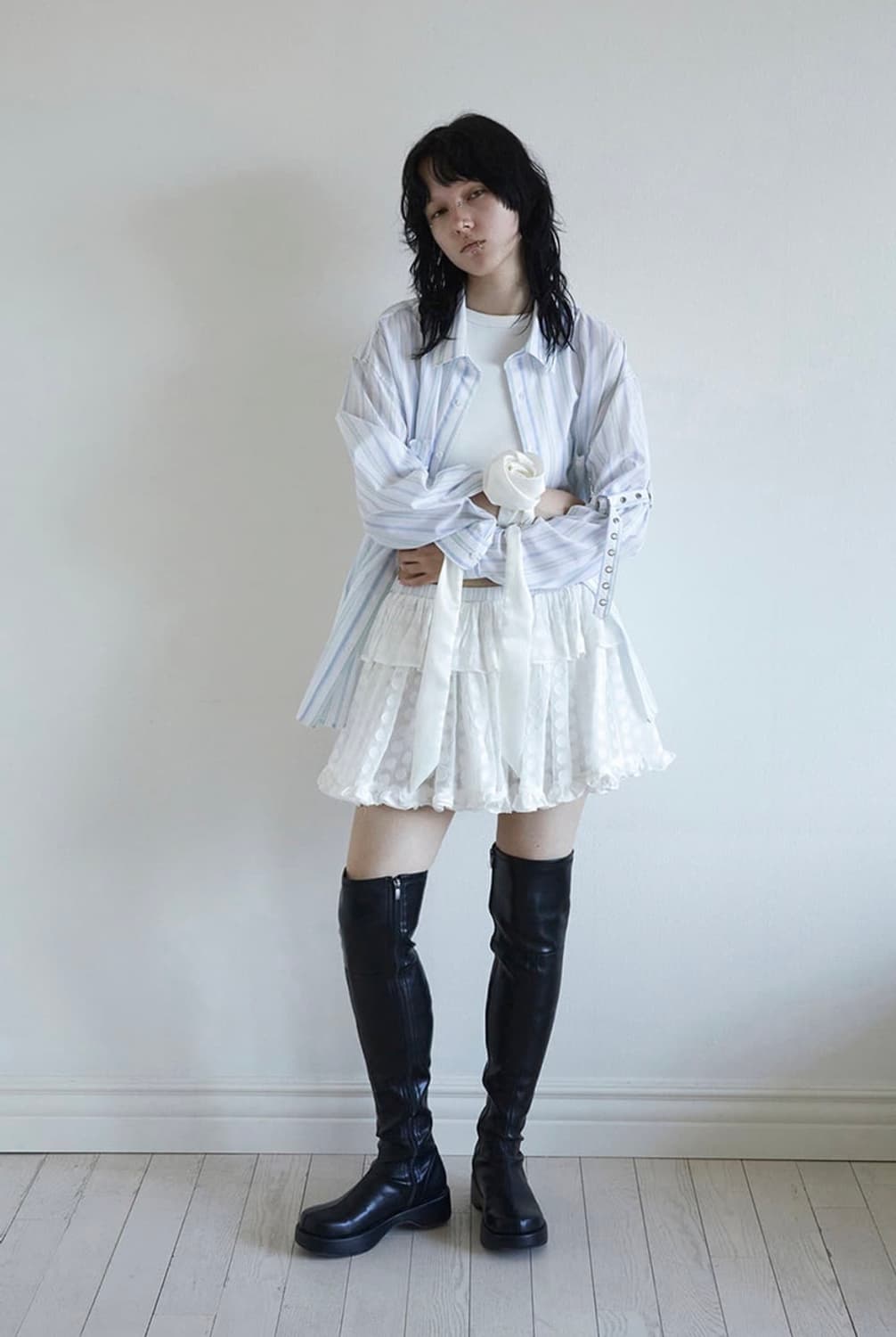 데어드 UNCLE STRIPE SHIRT 상품이미지4