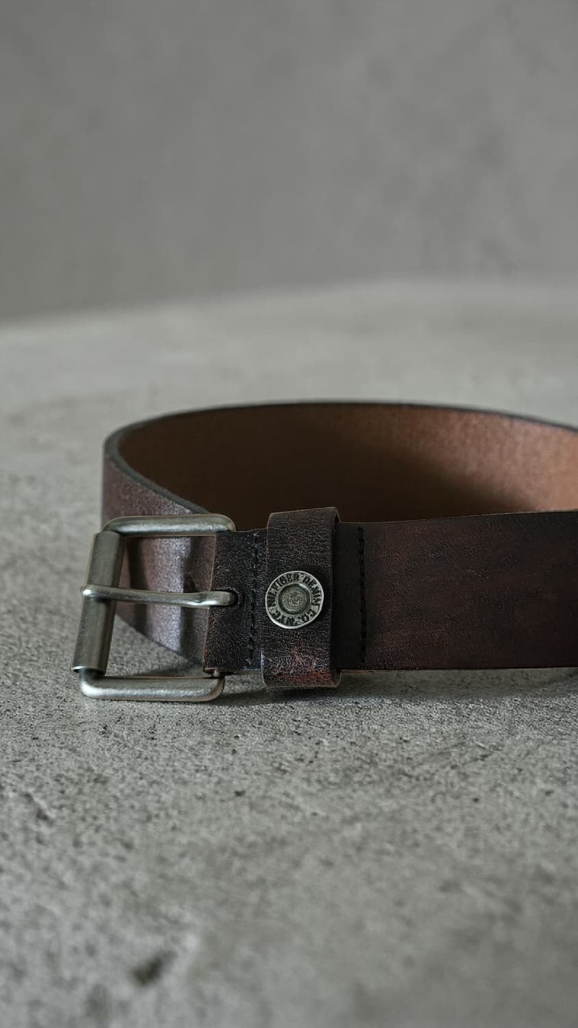 HIL FIGER 빈티지 통가죽 벨트 상품이미지2
