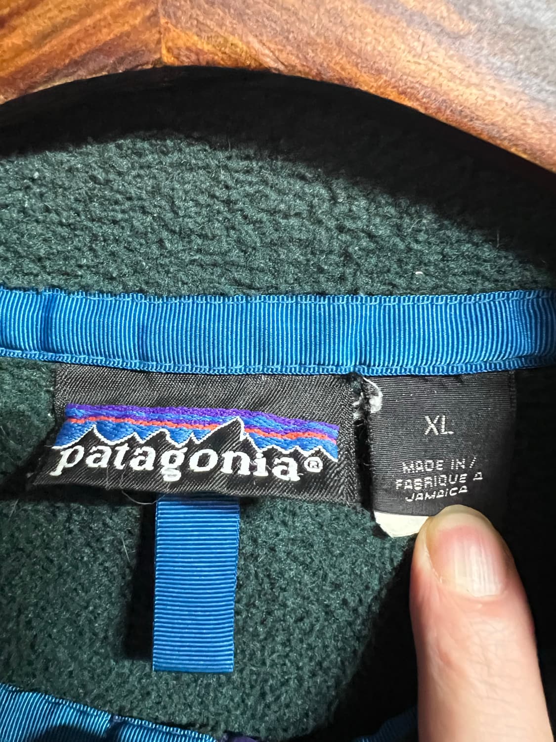 빈티지 파타고니아 다크그린 신칠라 상품이미지3