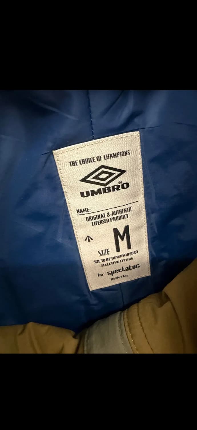 엄브로x스펙테이터 아노락 padded windproof smock 상품이미지6