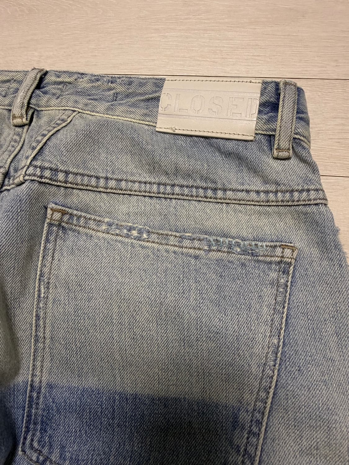 클로즈드 데미지 아이스데님 상품이미지10