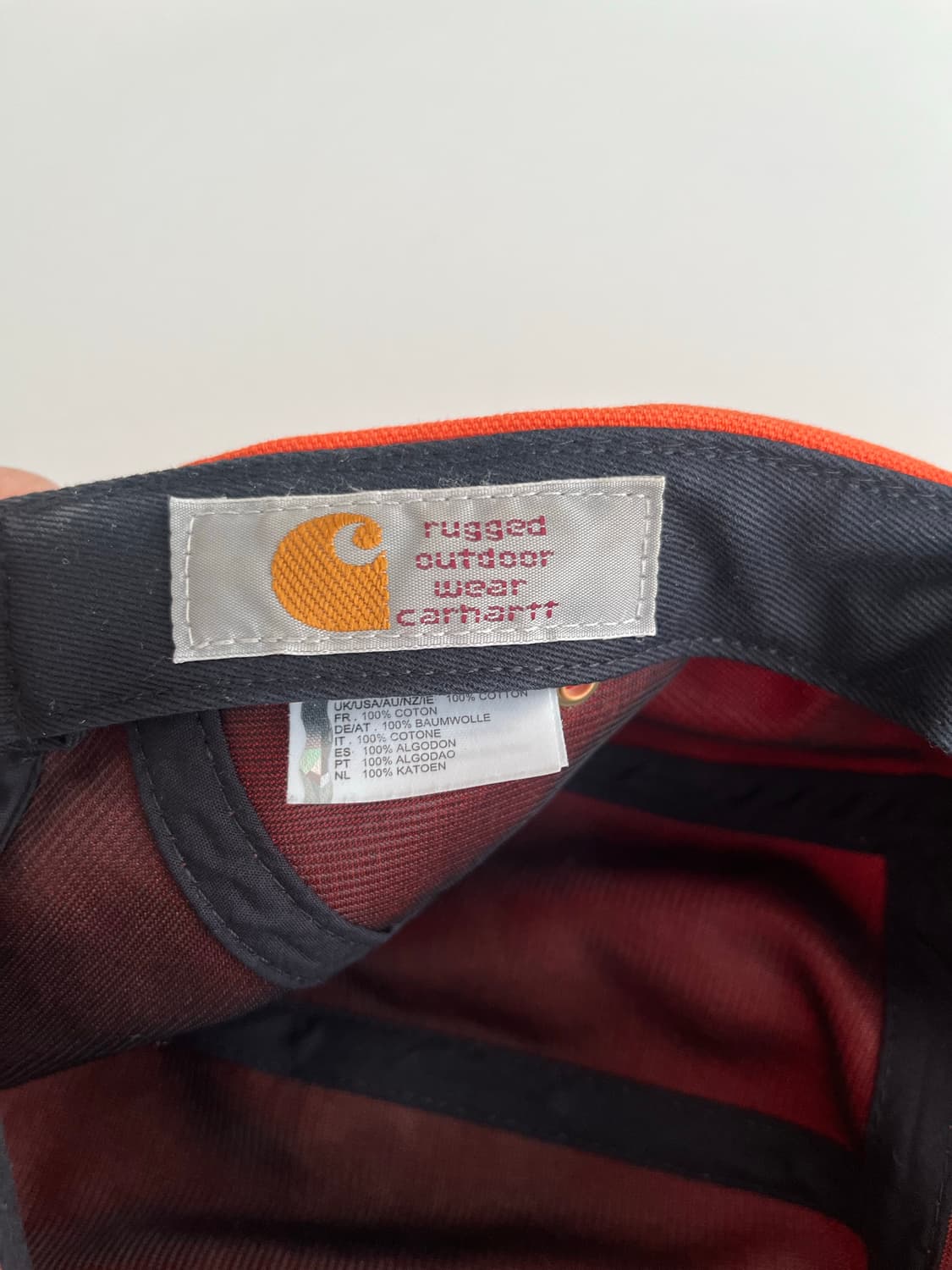 F) 칼하트 바클리 캠프캡 오렌지 상품이미지6