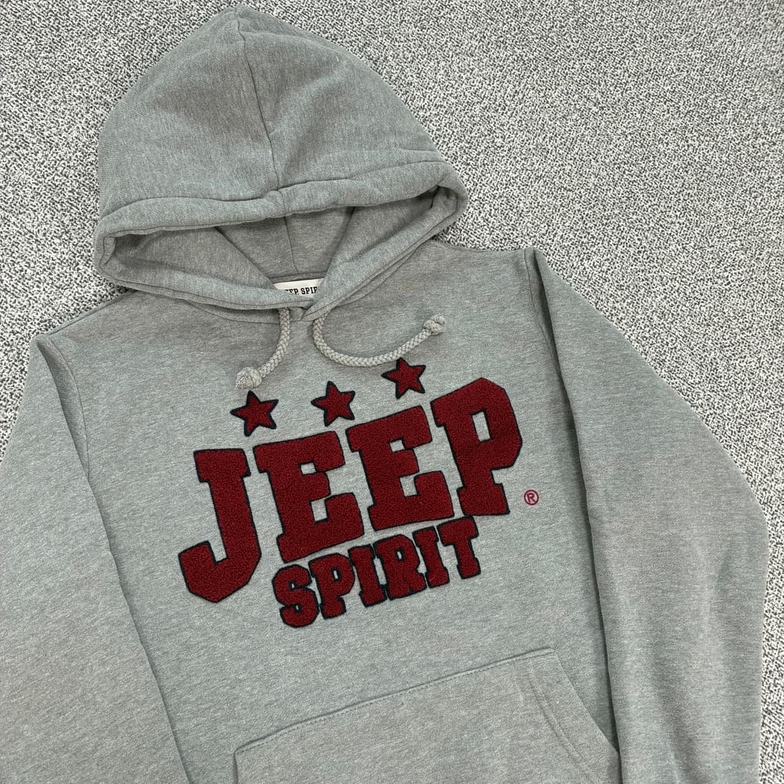 <지프 패치 로고 스타 후드티> No.1484 상품이미지4