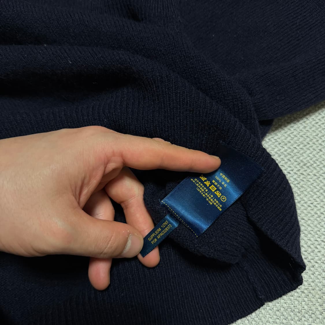 폴로 랄프로렌 브이넥 니트 상품이미지5