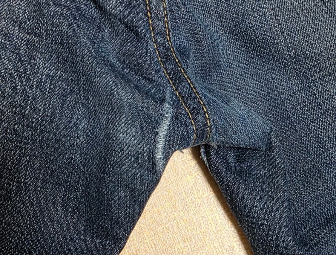 리바이스 505 워싱 데님바지 상품이미지7