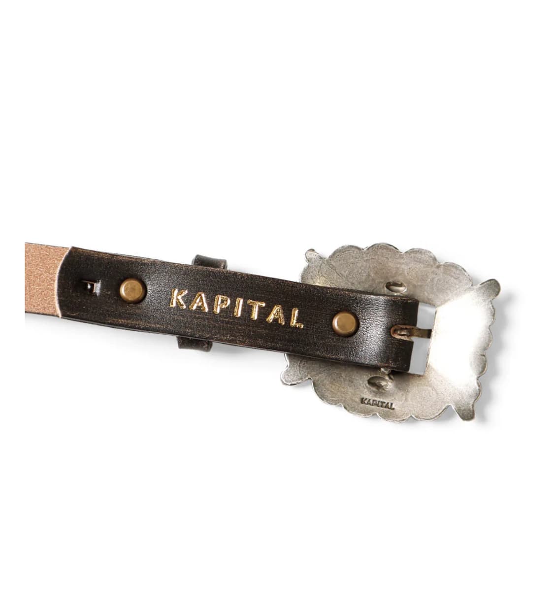 Kapital Oiled Leather Belt 상품이미지4