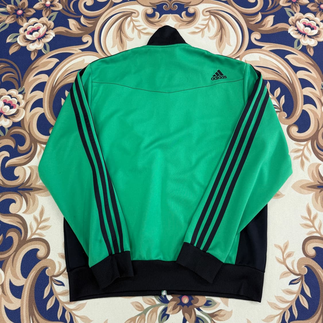 (L)아디다스 Adidas 삼선 트랙탑 져지(그린,초검) 상품이미지5