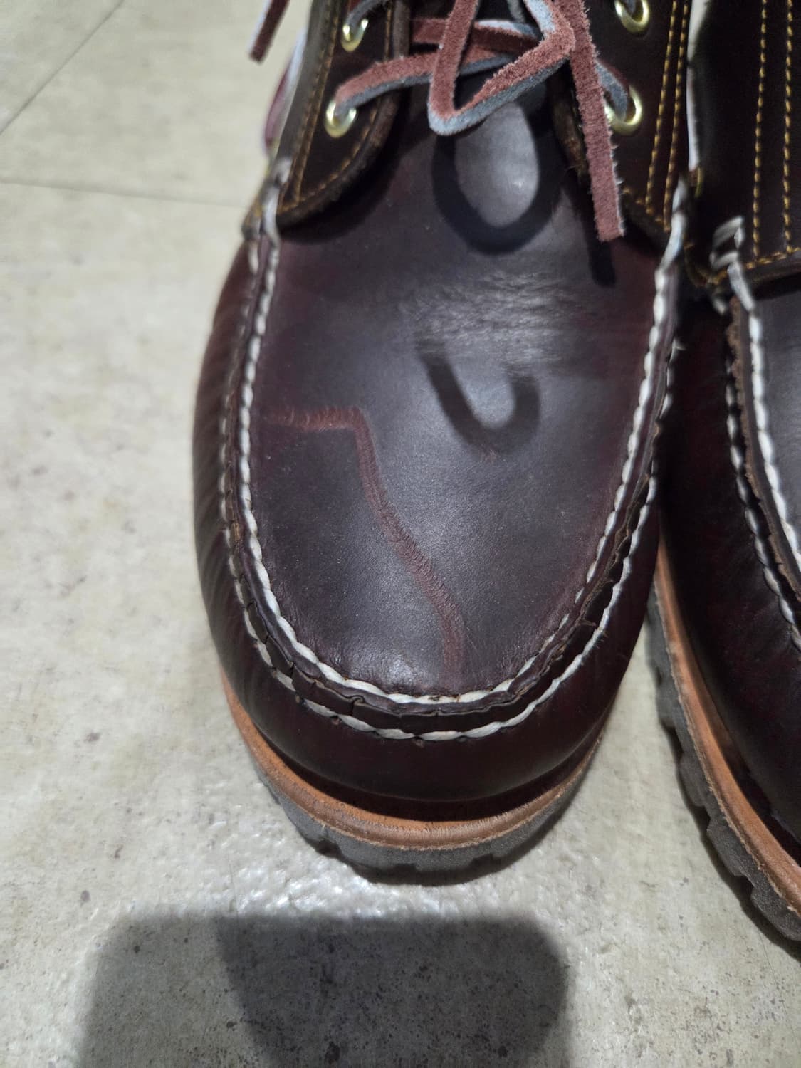 [280] 팀버랜드 3 아이 보트슈즈 브라운 상품이미지4