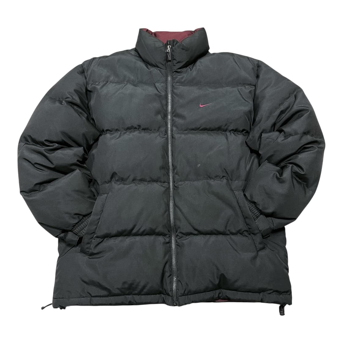 ✨ (바배) 나이키 00s 블랙 버건디 뉴챔프 덕다운 패딩  상품이미지1