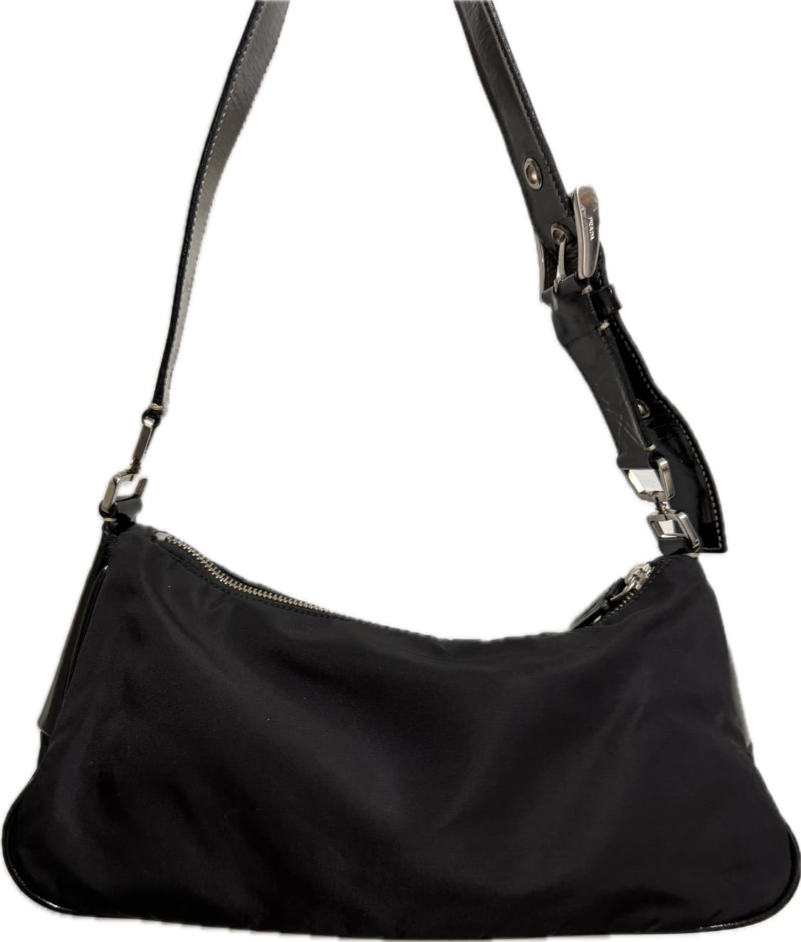 프라다 테수토 나일론 숄더백 블랙 상품이미지2