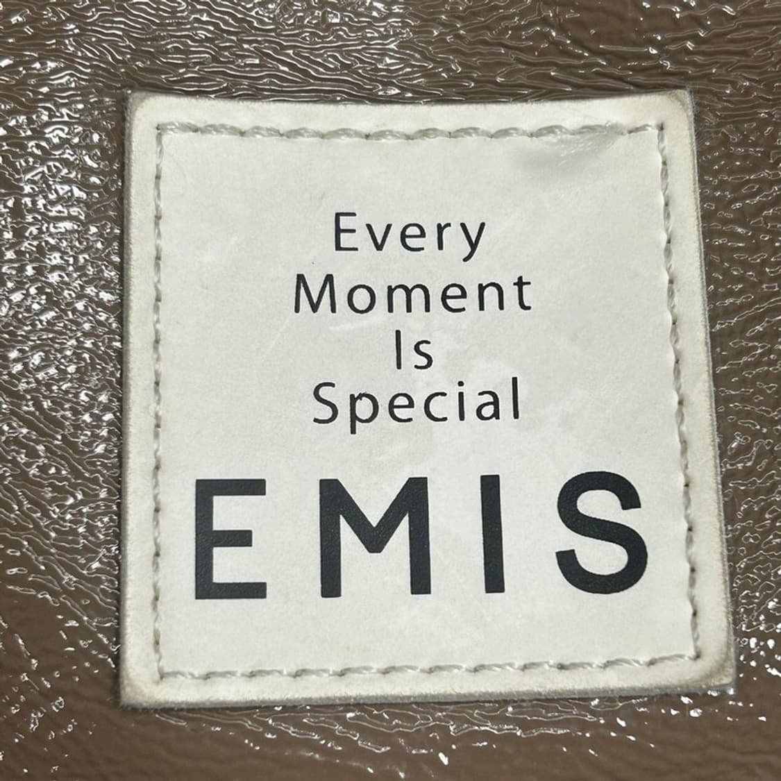 이미스 에나멜 호보백 베이지그레이 상품이미지2