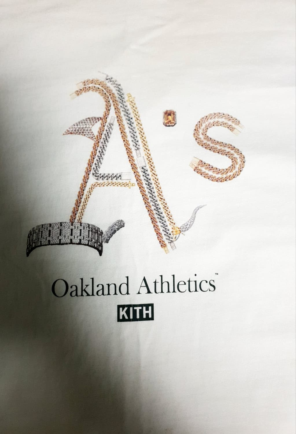 KITH 키스 레이첼 고틀리 오클랜드 애슬레틱스 프린팅 롱슬리브 (L) 상품이미지3