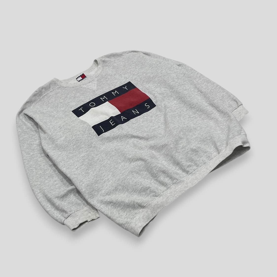 90s USA 타미힐피거 빅플래그 스웻셔츠 맨투맨 상품이미지3