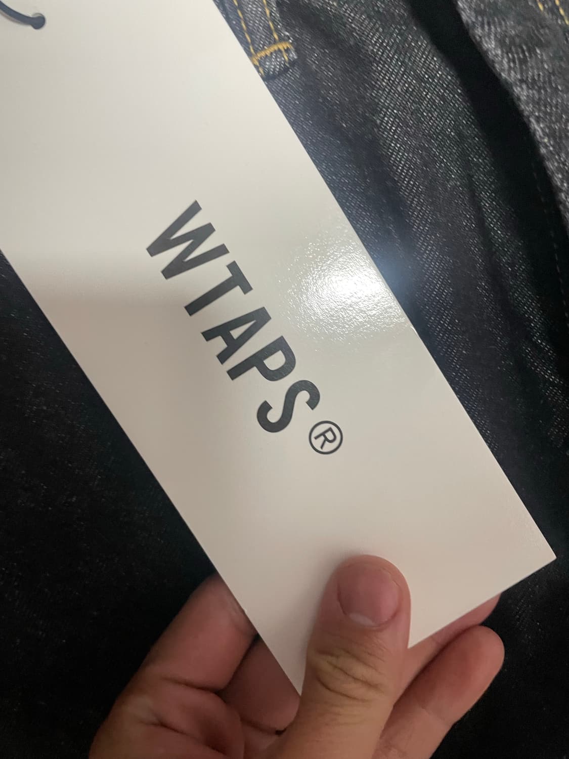 더블탭스 데님팬츠 02사이즈 상품이미지3