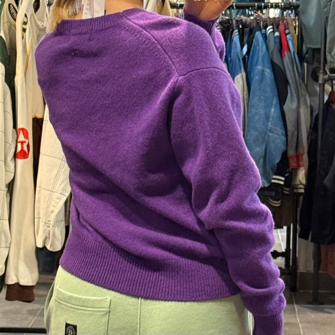 [NO.9] 폴로 퍼플 스웨터 상품이미지5