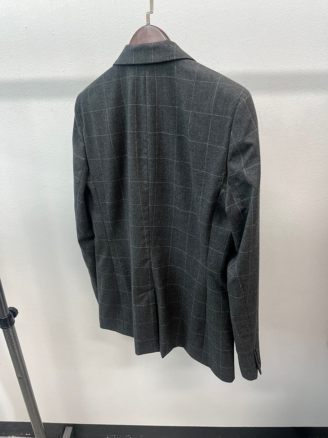 여) 폴로 그레이 체크자켓  상품이미지7