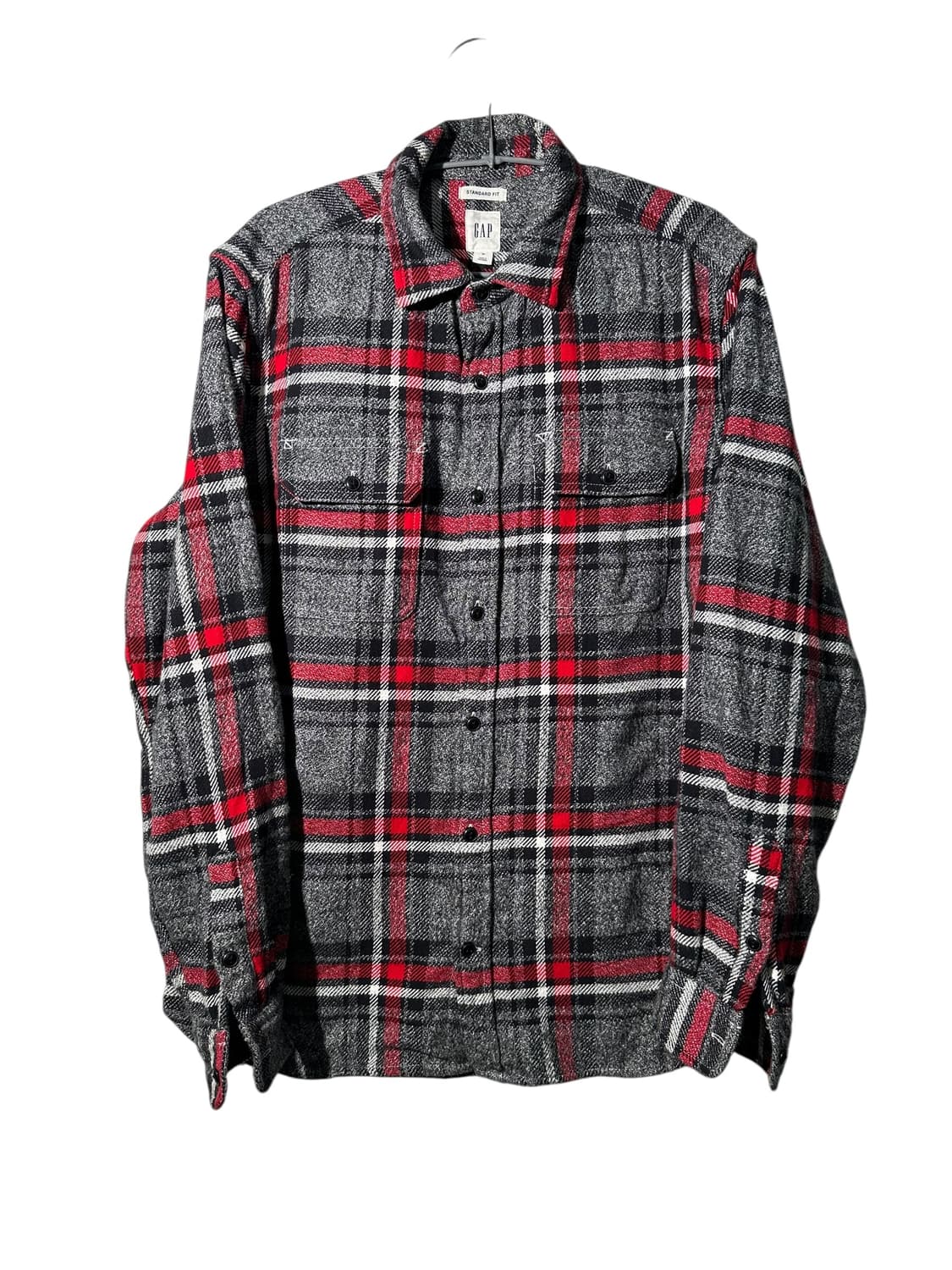 gap 갭 플란넬 체크 셔츠 상품이미지1