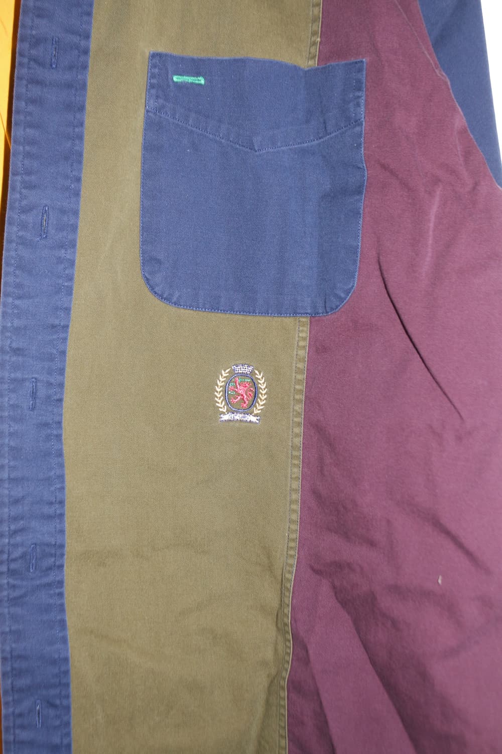 토미 힐피거 컬러블록 패치워크 셔츠 상품이미지3