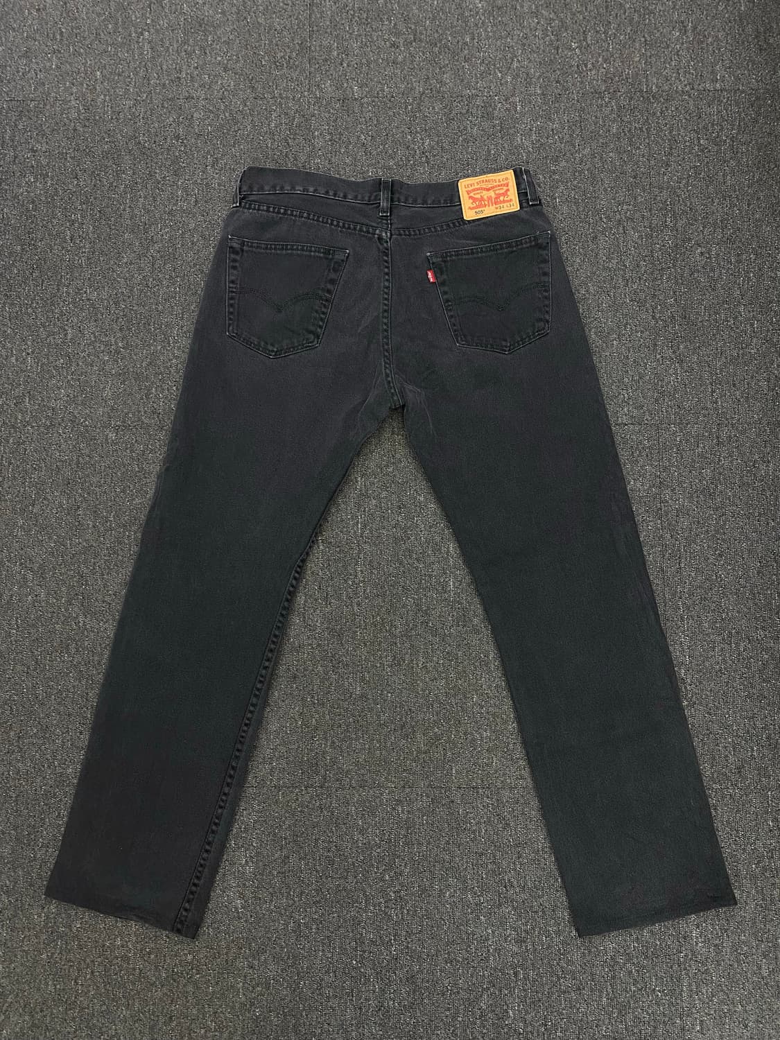 Levis 리바이스 505 흑청 데님팬츠 상품이미지5