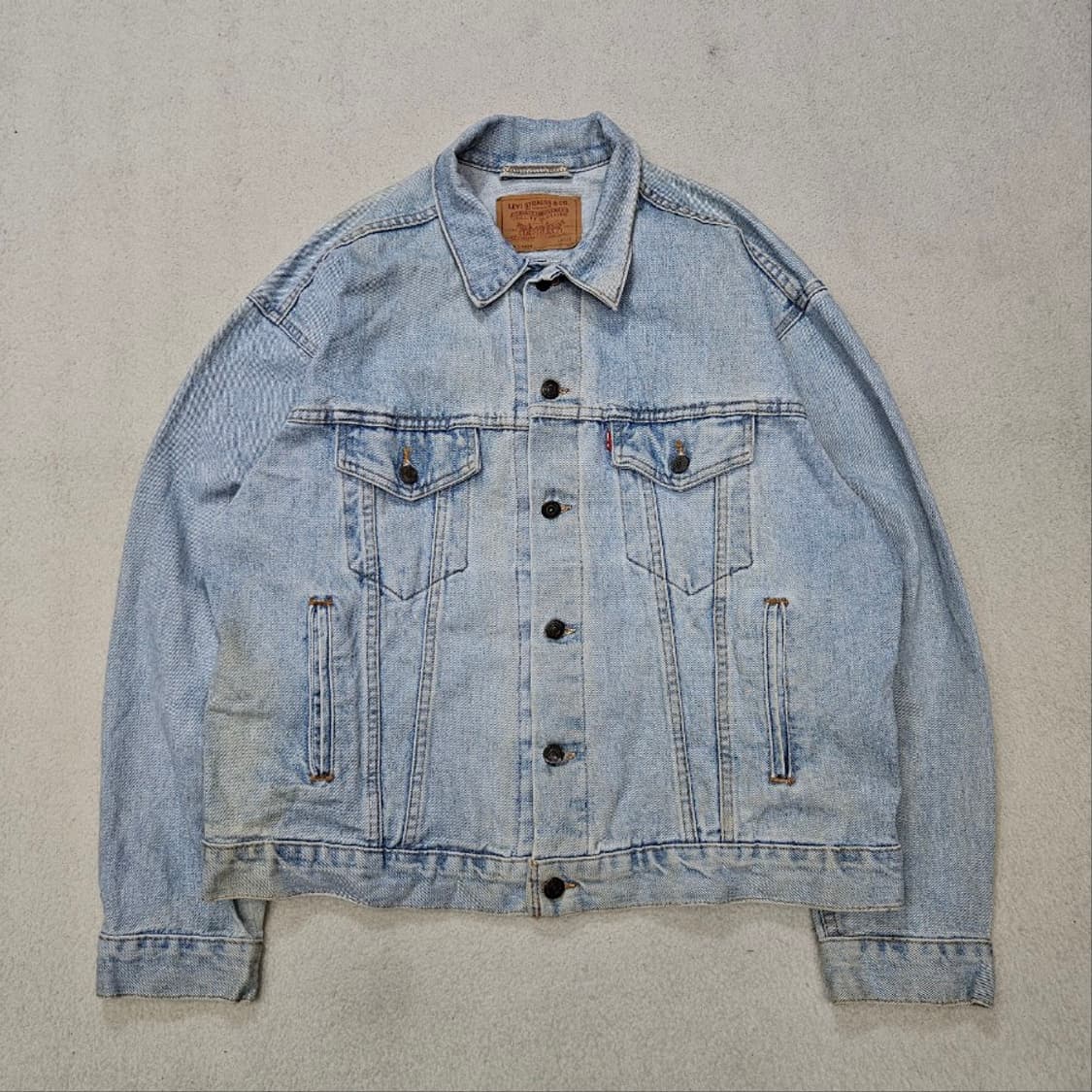 Made in USA 90s 리바이스 데님 자켓 L 상품이미지1