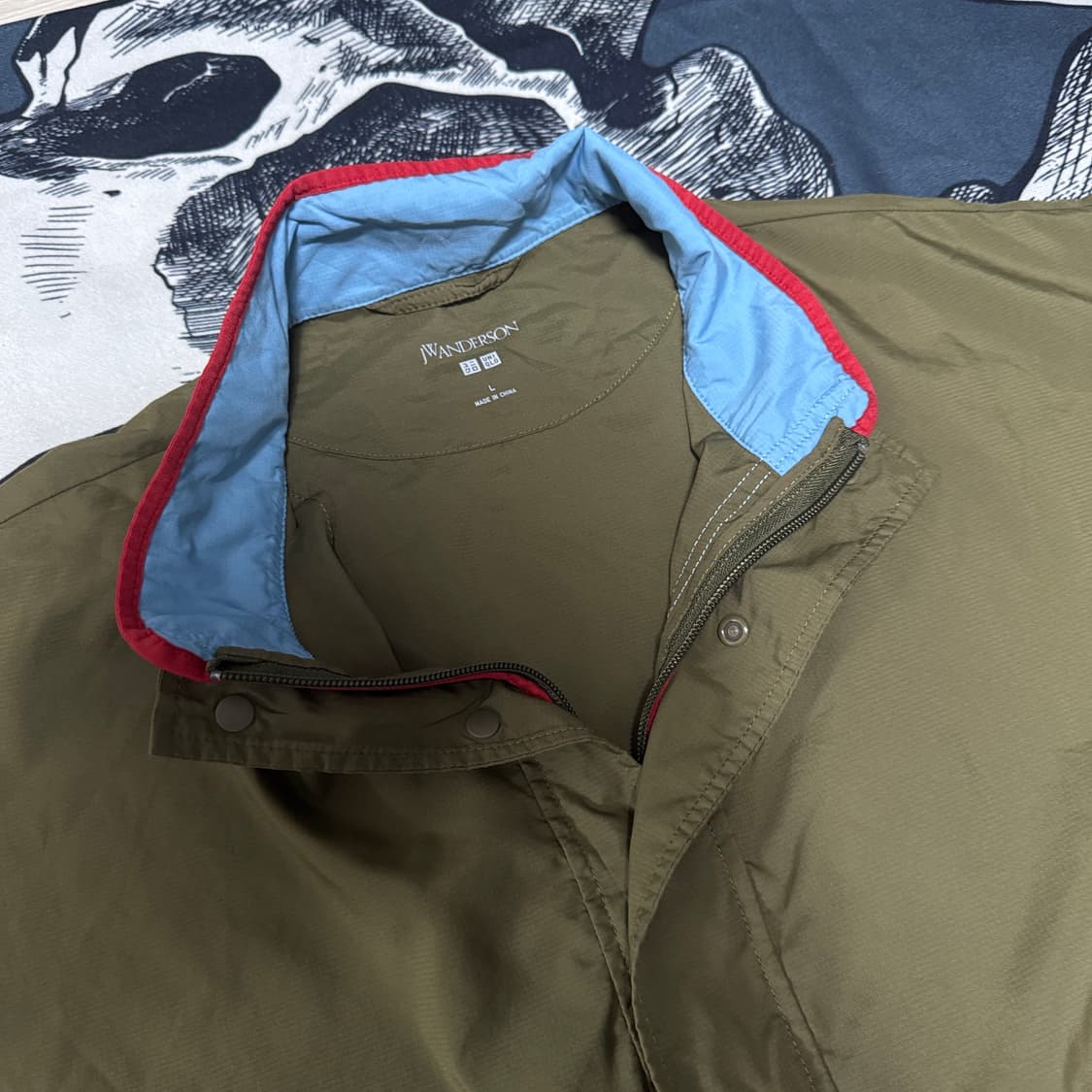 유니클로XJW앤더슨 경량 바람막이 L사이즈 상품이미지2