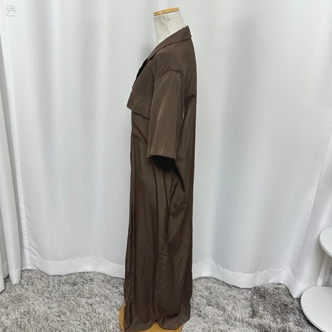 보세 여자 셔츠 반팔 롱원피스 FREE 상품이미지4