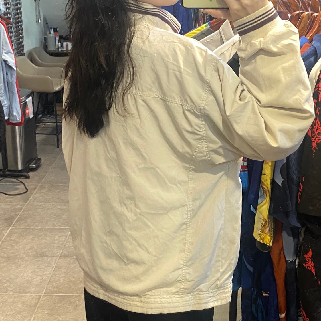 [NO.9] Adidas 베이지 바람막이 상품이미지5
