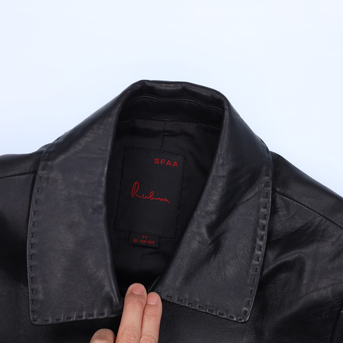 77 루비나 여성 양가죽 자켓 0121H1 상품이미지4