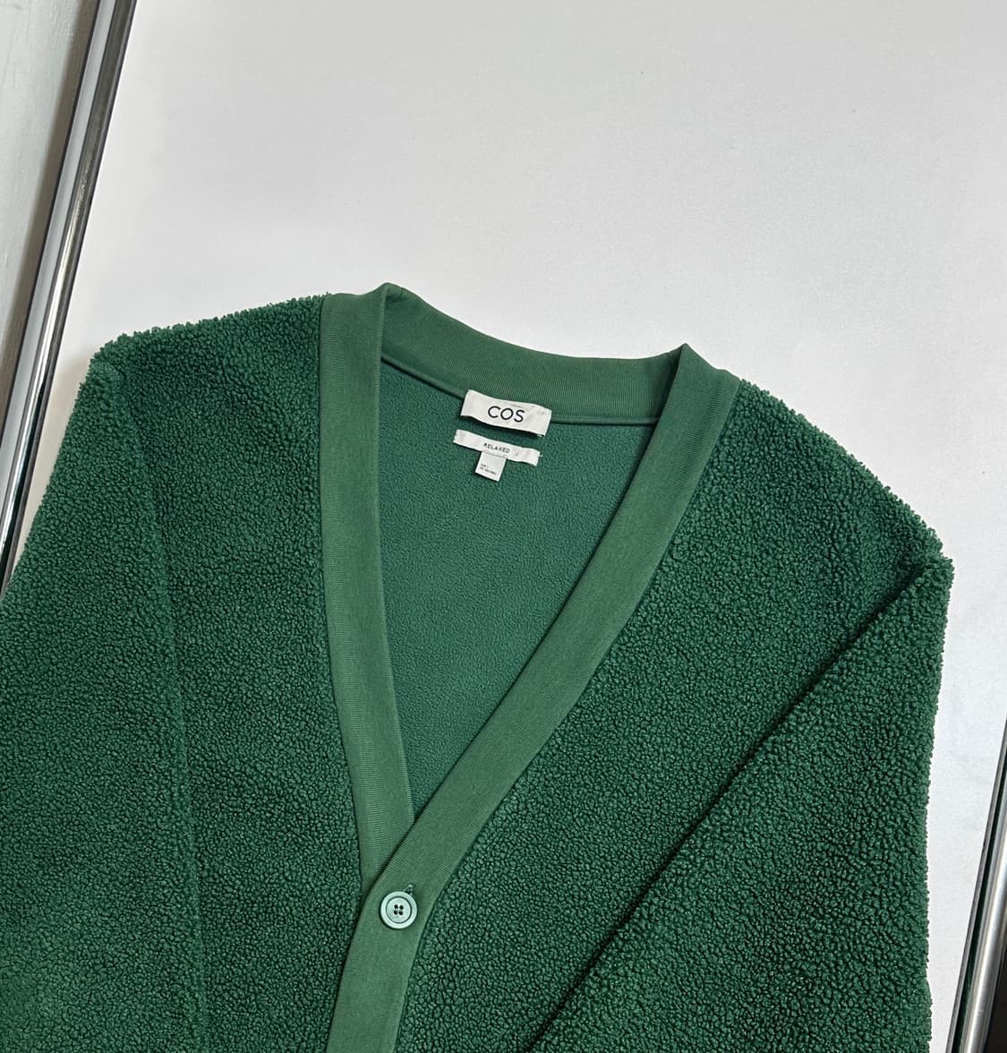 코스 테디 플리스 가디건 L 상품이미지1
