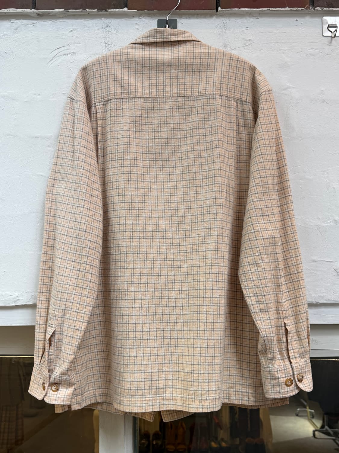 Cubic Measure 체크 셔츠 집업 자켓 L 상품이미지6