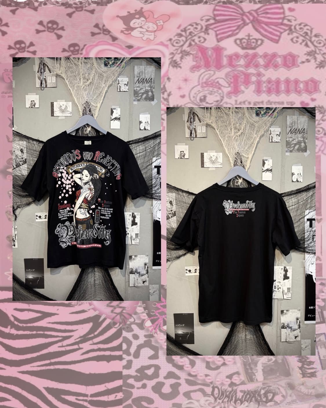 00's Oriental girl Printing over-fit 상품이미지2