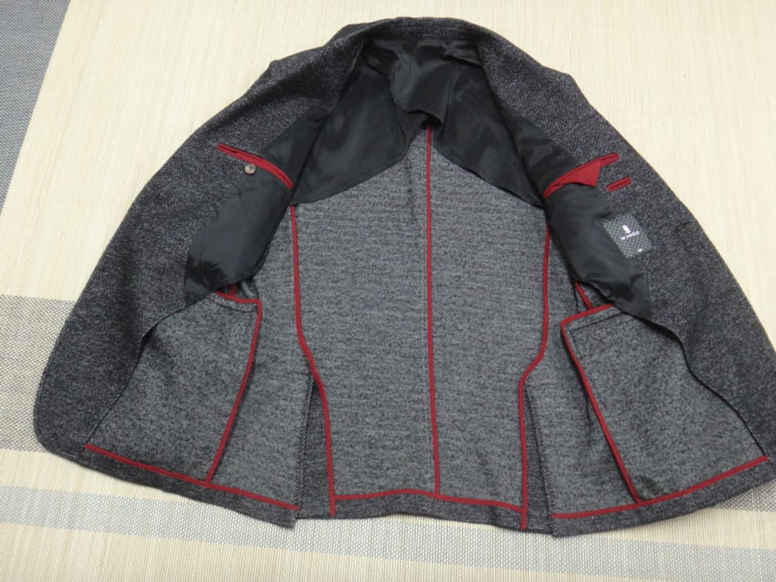 (105) 와이드앵글 남성 울혼방 사이드벤트 자켓 상품이미지7