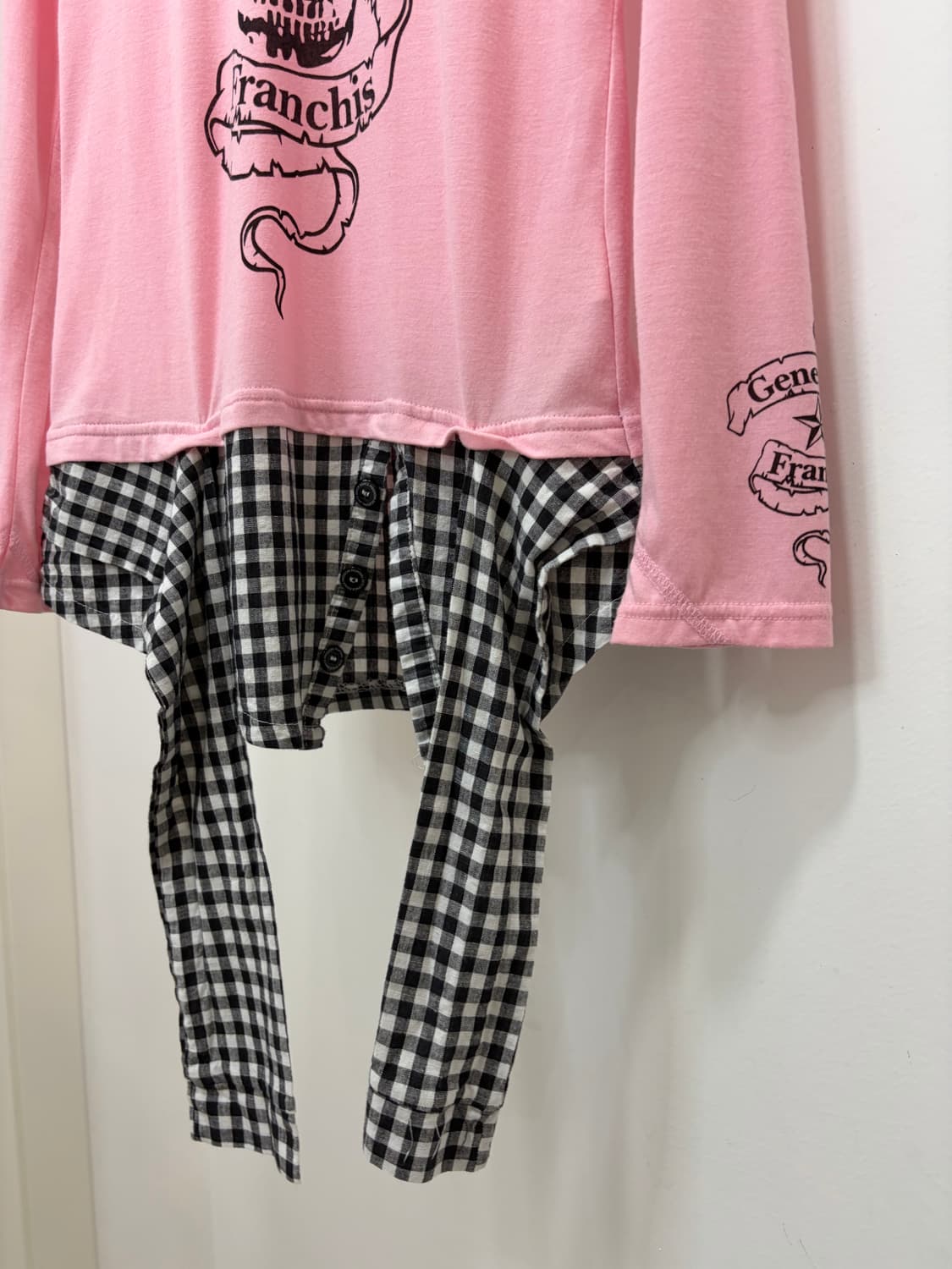 KNICK KNACK 해골 스컬 펑크 긴팔티셔츠 상품이미지5