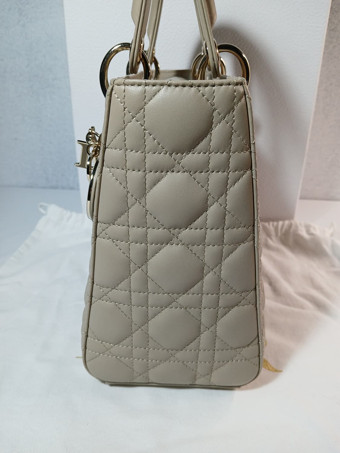 디올 레이디 토트백 미듐 M0565OCEA 상품이미지3