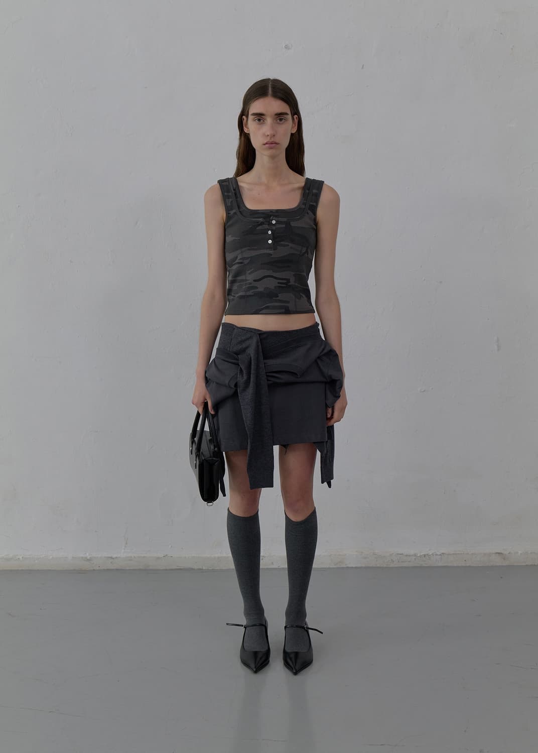 LCDC TM 카모 탱크탑 다크그레이 상품이미지1