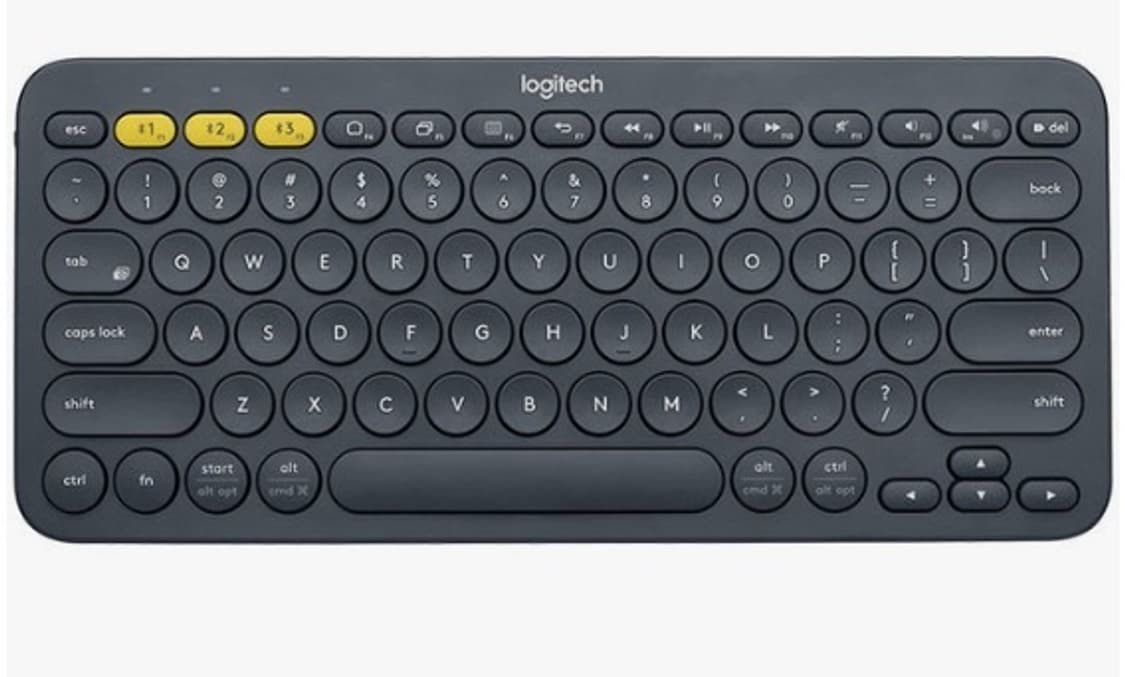 로지텍 K380 (블랙) MULTI-DEVICE 무선 키보드 상품이미지1