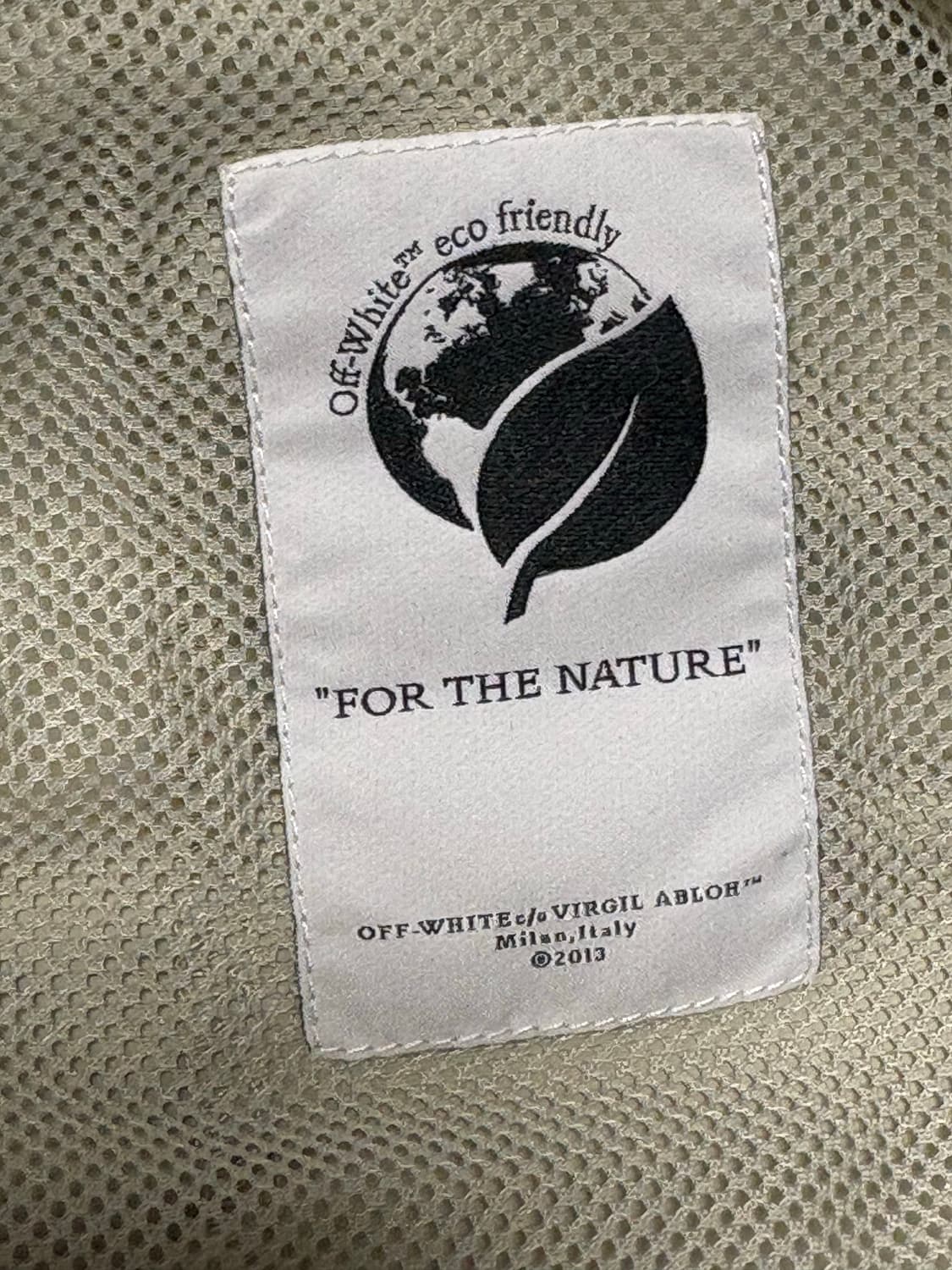 오프화이트 리플렉티브 트랙 자켓 상품이미지6