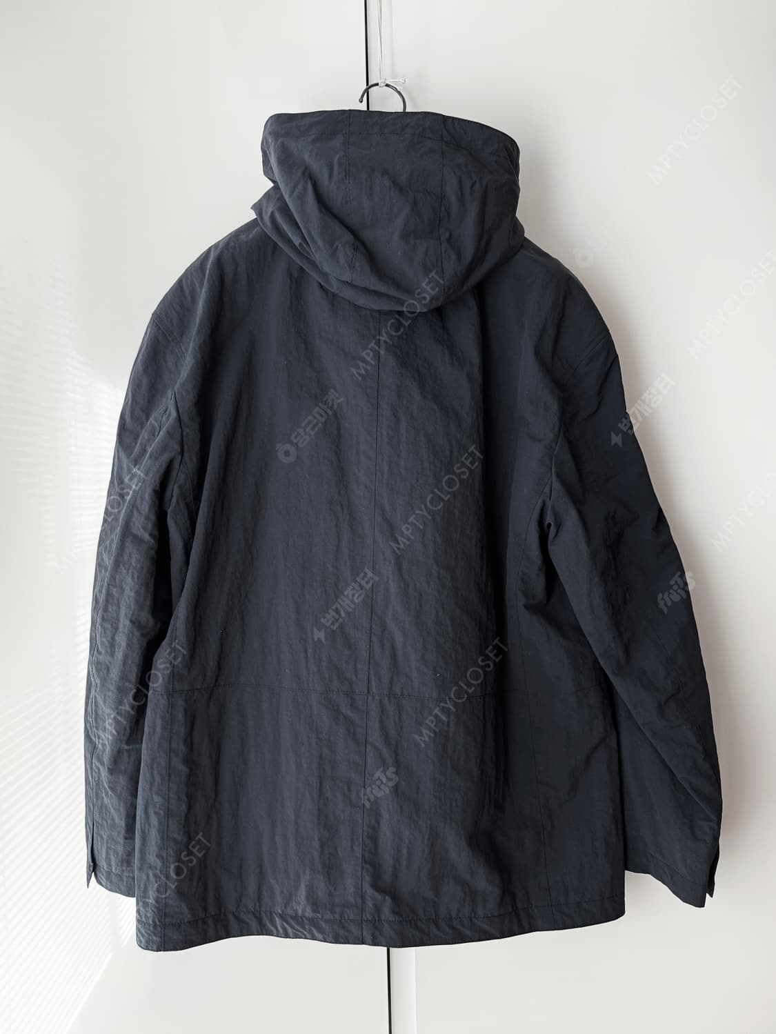 [48] 준지 디테쳐블 후드 나일론 블레이저 상품이미지2