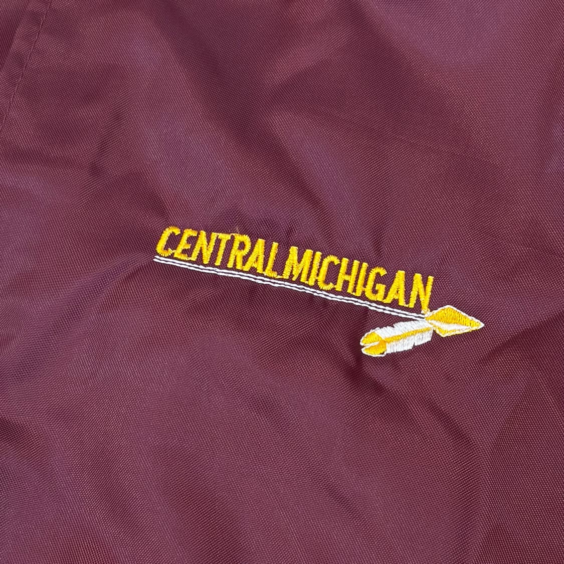 레어 90s Made in USA 스윙스터 미시건 사틴 자켓 패딩자켓 상품이미지8