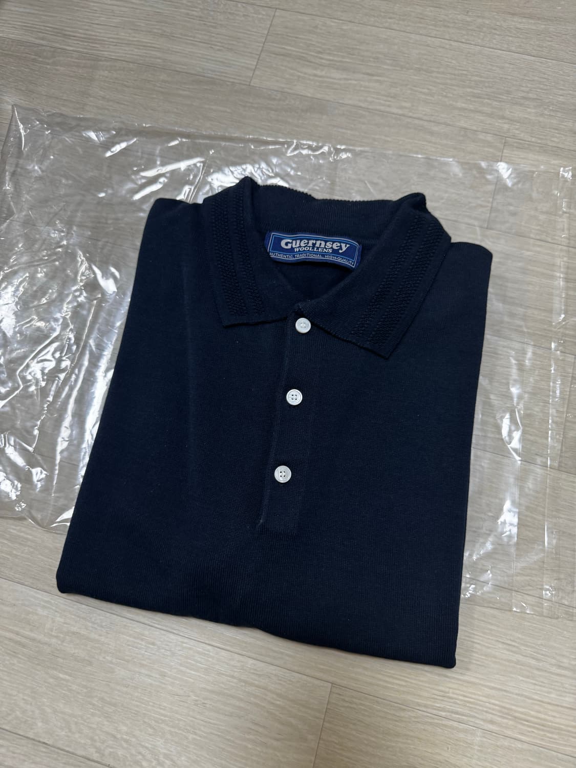 [xl] 건지울른스 반팔 니트 상품이미지2