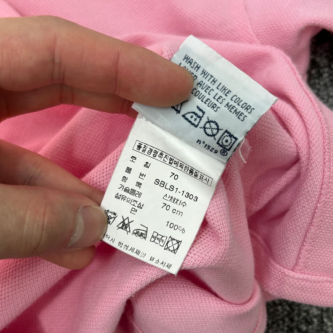 폴로 랄프로렌 핑크 반팔 카라티 상품이미지7