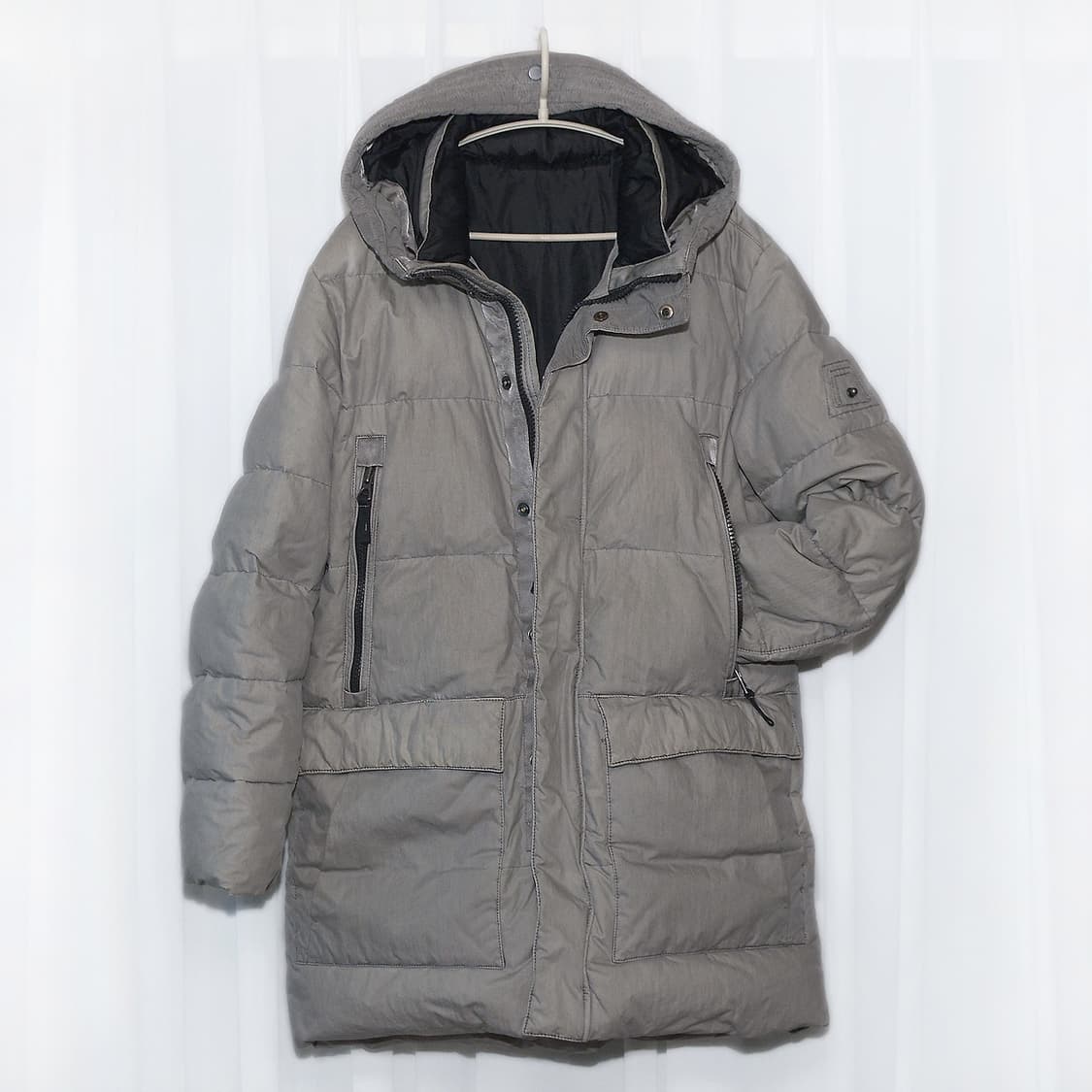 시리즈 (series) 투르쿠 피그먼트 구스다운 롱패딩 파카 (100+) 상품이미지1