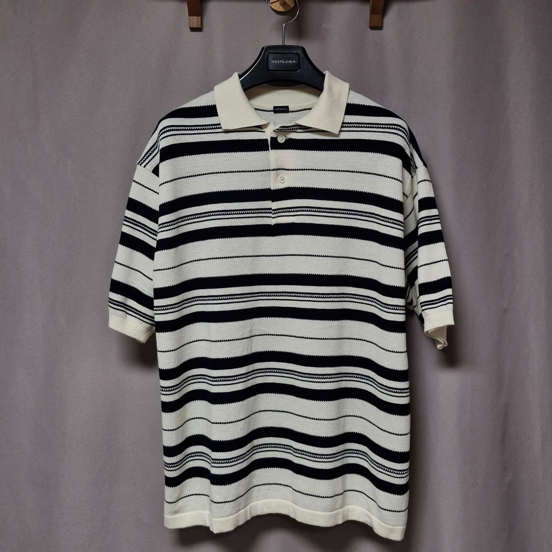 나나미카 스트라이프 폴로 스웨터 상품이미지2